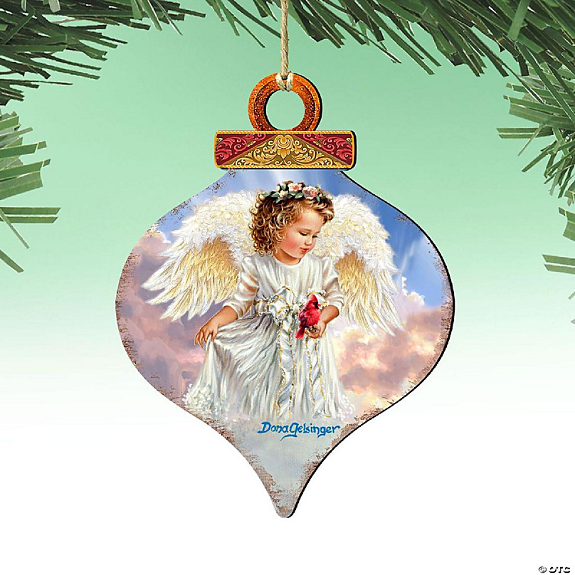 Designocracy Decorative Blissing Angel scenic Set