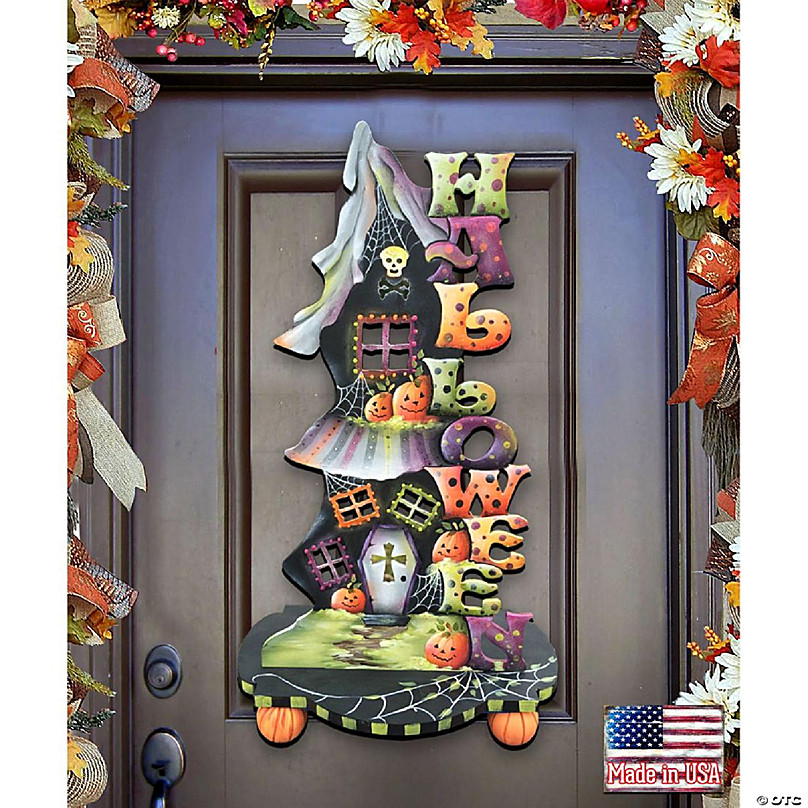 8.5 X 11 Halloween Door Art Print the Nightmare Before 