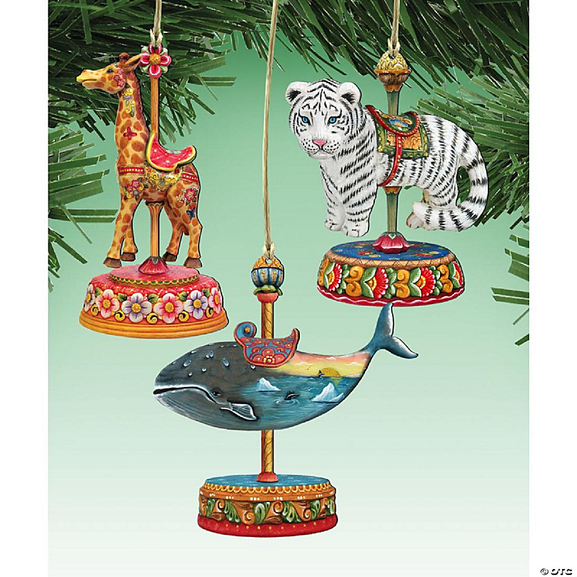 https://s7.orientaltrading.com/is/image/OrientalTrading/FXBanner_808/designocracy-carousel-wooden-ornaments-tiger-whale-giraffe-christmas-decor~14328733.jpg