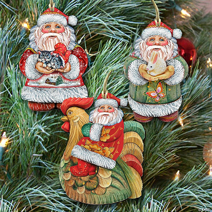 Designocracy Guitarist Snowman Wood Ornaments Set of 2 Dona Holiday