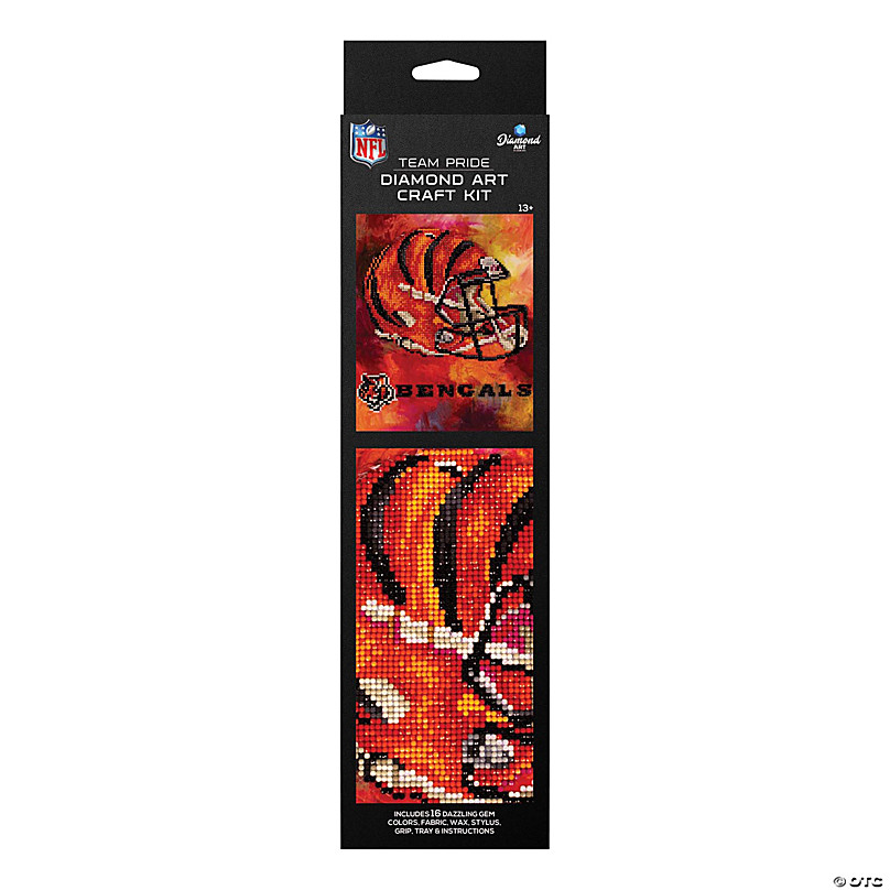 Cincinnati Bengals NFL Team Pride Diamond Painting Craft Kit, 15.4 x 12.8  in - Ralphs