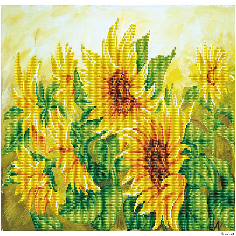 Diamond Dotz Kit Hazy Daze Sunflowers