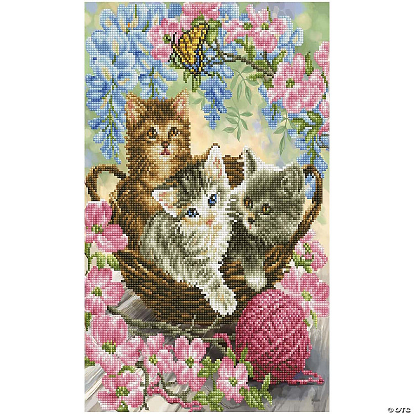Diamond Dotz Kit Intermediate Kitty Knits