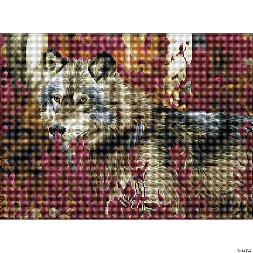 Diamond Dotz Autumn Wolf Facet Art Kit