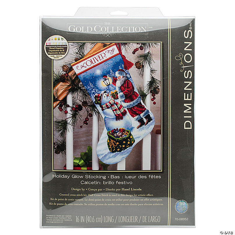 Dimensions Counted Cross Stitch Stocking Kit