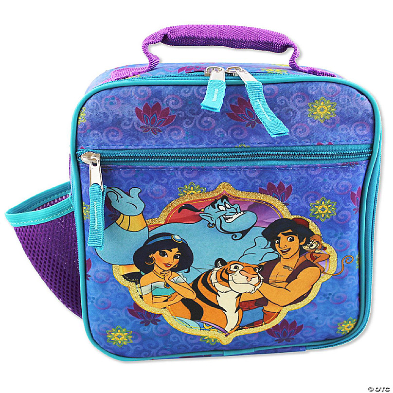 Disney Princess Single Compartment Insulated Lunch Bag - Girls Pink Lunchbox