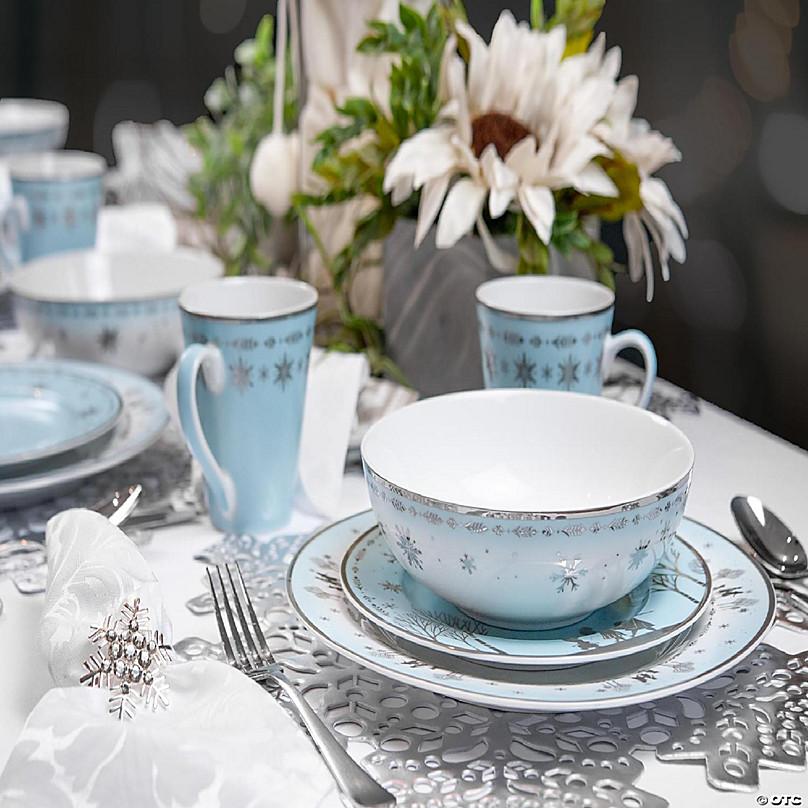 NEW Elegant 'Frozen 2' Dinnerware Set Enchants Your Dining Room