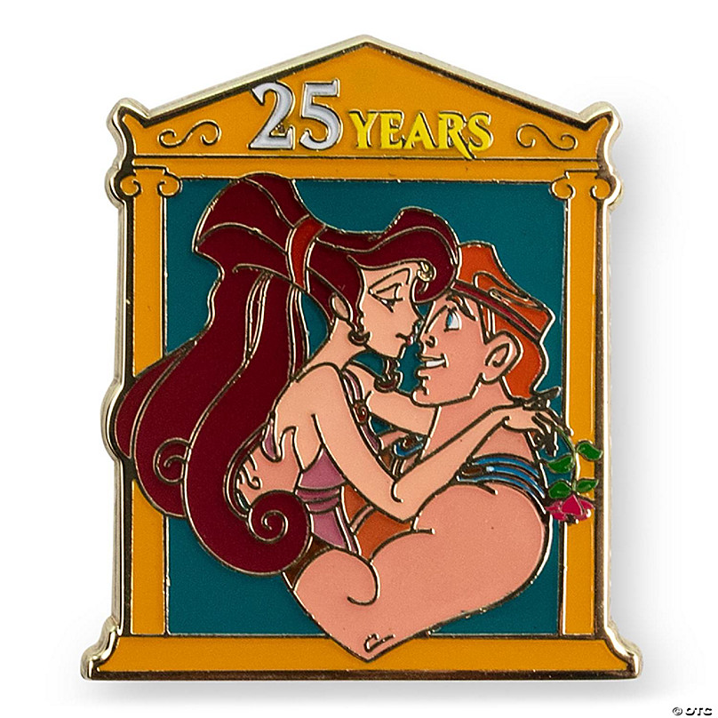 Disney Hercules 25th Anniversary Meg & Herc Zip Around Wallet