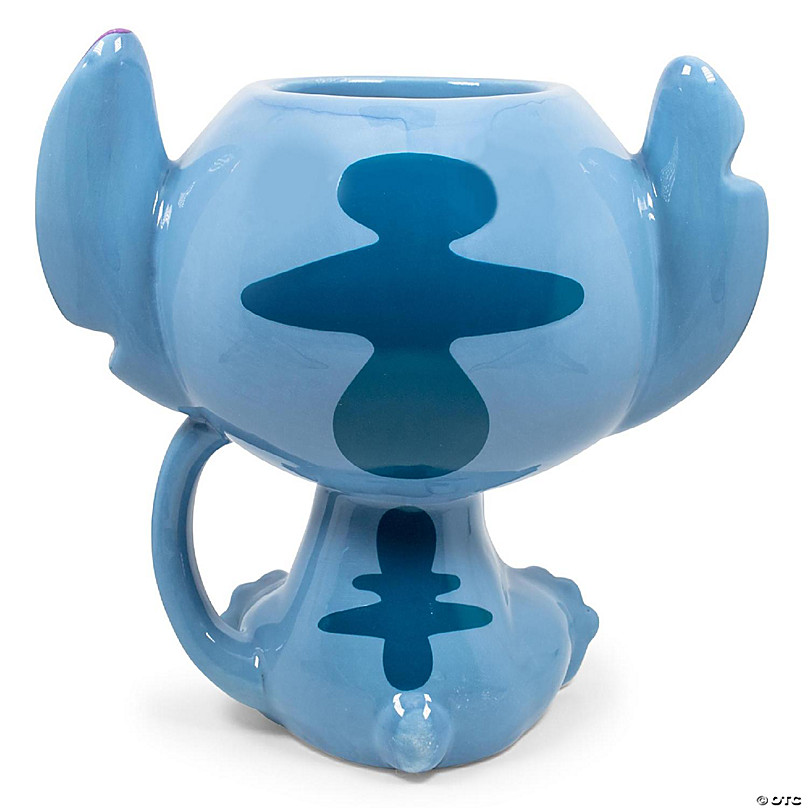Disney Lilo & Stitch Experiment 626 Face 3D Sculpted Ceramic Mug