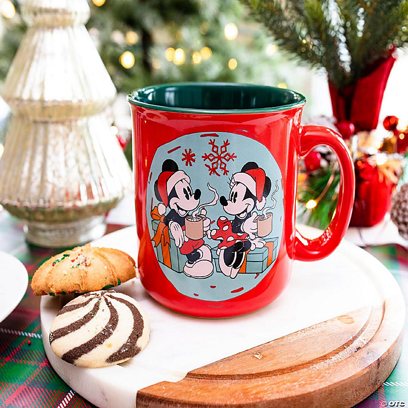 Disney Store Mug Mickey et Minnie, Holiday Cheer