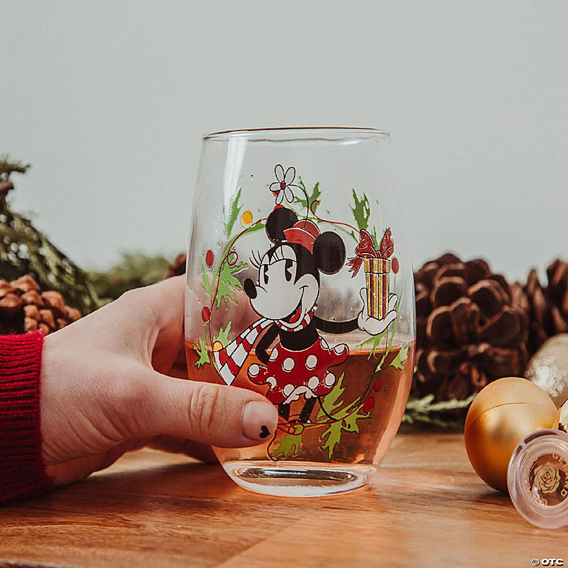 https://s7.orientaltrading.com/is/image/OrientalTrading/FXBanner_808/disney-minnie-mouse-christmas-wreath-stemless-wine-glass-holds-20-ounces~14259255-a03.jpg