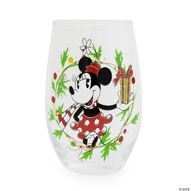 Decorative Disney inspired Mickey mouse minnie mouse hand painted wine –  Dez Designs