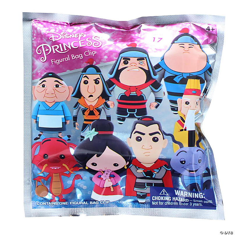 Disney Princess 3D Foam Bag Clip Blind Bag