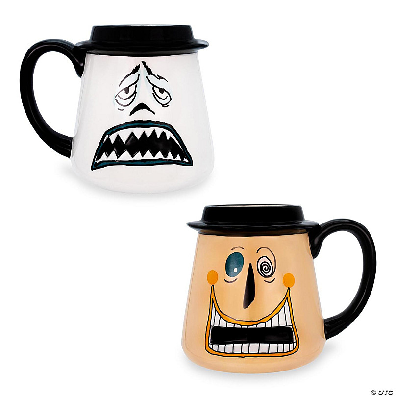 The Nightmare Before Christmas Misfit Love 15-Ounce Coffee Mugs Set Of 2