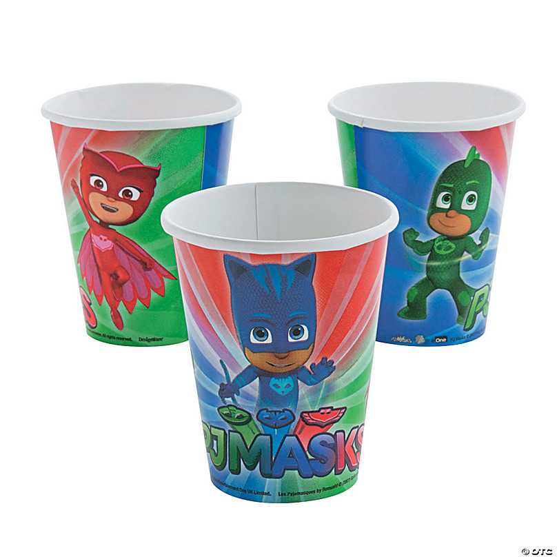 Samenhangend tieners Benadering Disney® PJ Masks Catboy, Owlette & Gekko Paper Cups - 8 Pc. | Oriental  Trading