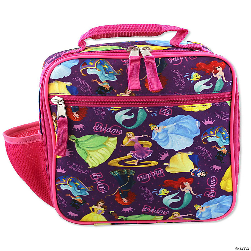 Disney Princess Kids' Single Compartment Lunch Box - Purple : Target