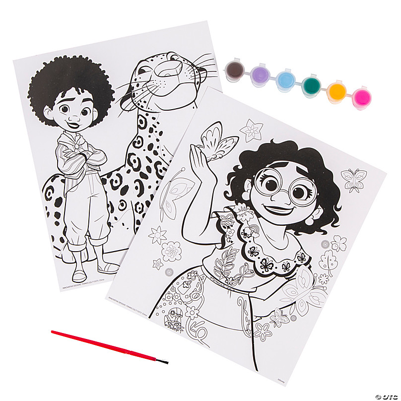 How to draw and paint Mirabel from Disney Encanto 