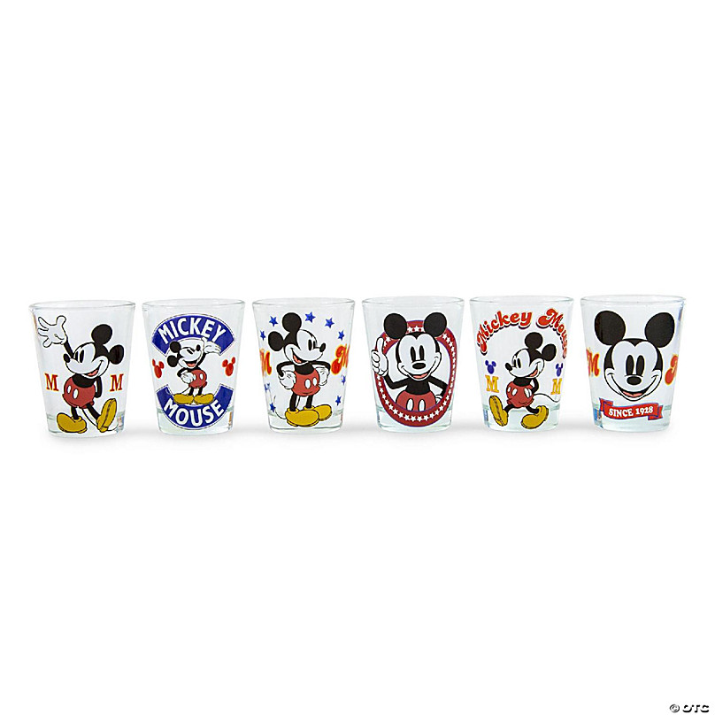 Mickey Mouse 4 Pack Shot Glasses