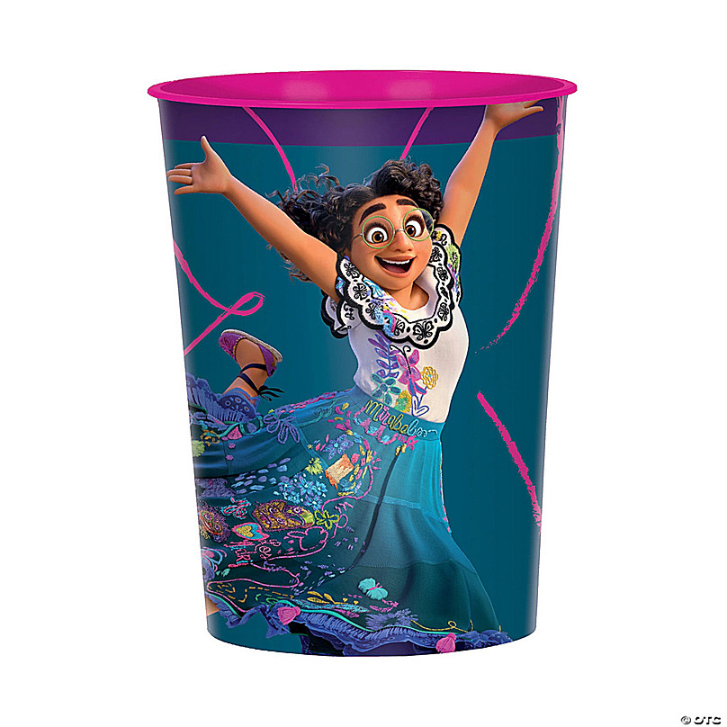 16 oz. Disney Princess Belle, Ariel, Moana & Sleeping Beauty Reusable  Plastic Favor Tumbler | Oriental Trading