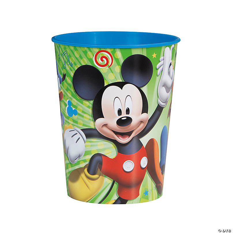Plastic Birthday Party Favor Cups Set Of 6 Disney MICKEY MOUSE & FRIENDS 22 oz 