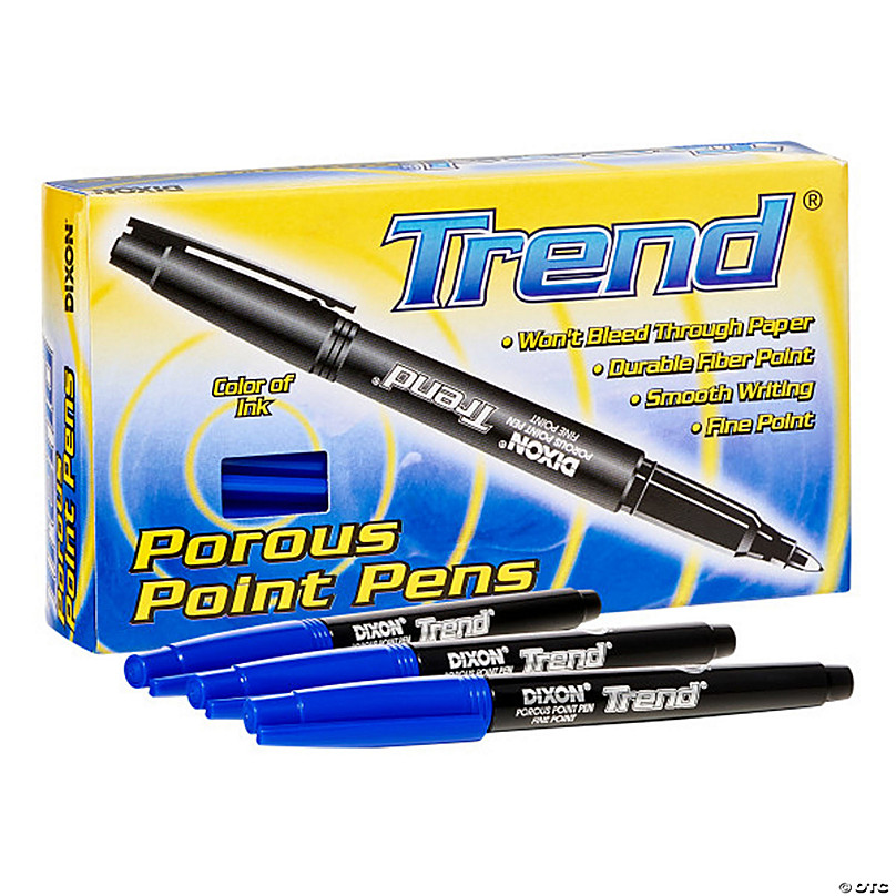 https://s7.orientaltrading.com/is/image/OrientalTrading/FXBanner_808/dixon-ticonderoga-trend-porous-point-pens-blue-12-per-pack-2-packs~14176754-a01.jpg