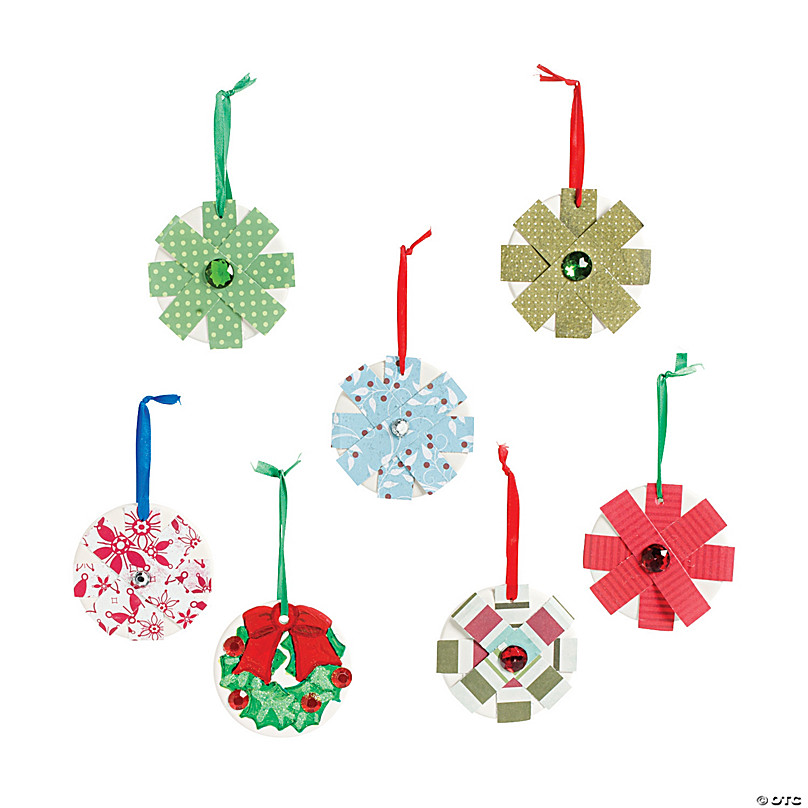 DIY Ceramic Christmas Ornaments - 12 Pc.