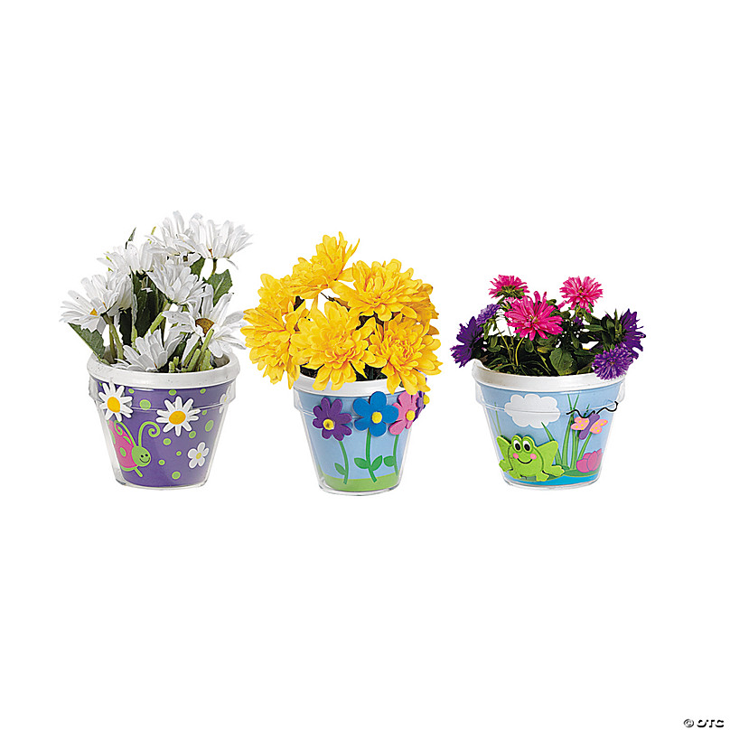 DIY Flowerpots - 12 Pc. | Oriental Trading