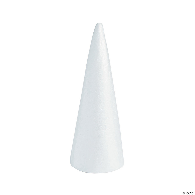 DIY Medium EPS Foam Cones - 6 Pc.