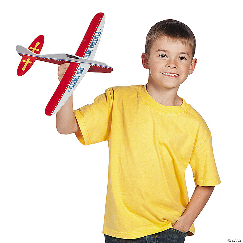 Pontoon Plane Make Your Own Plane Craft Kits for Kids Paint and Decorate Crafts DIY Wood Model Kit 1 