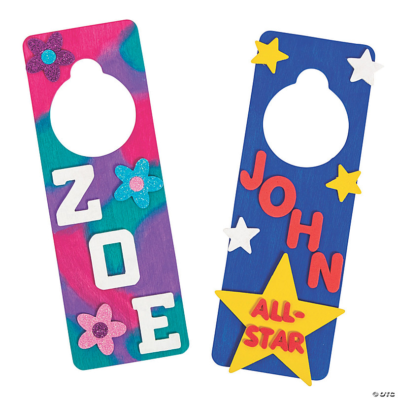 Funny Door Hangers for Little Boys - Etc Paper Products