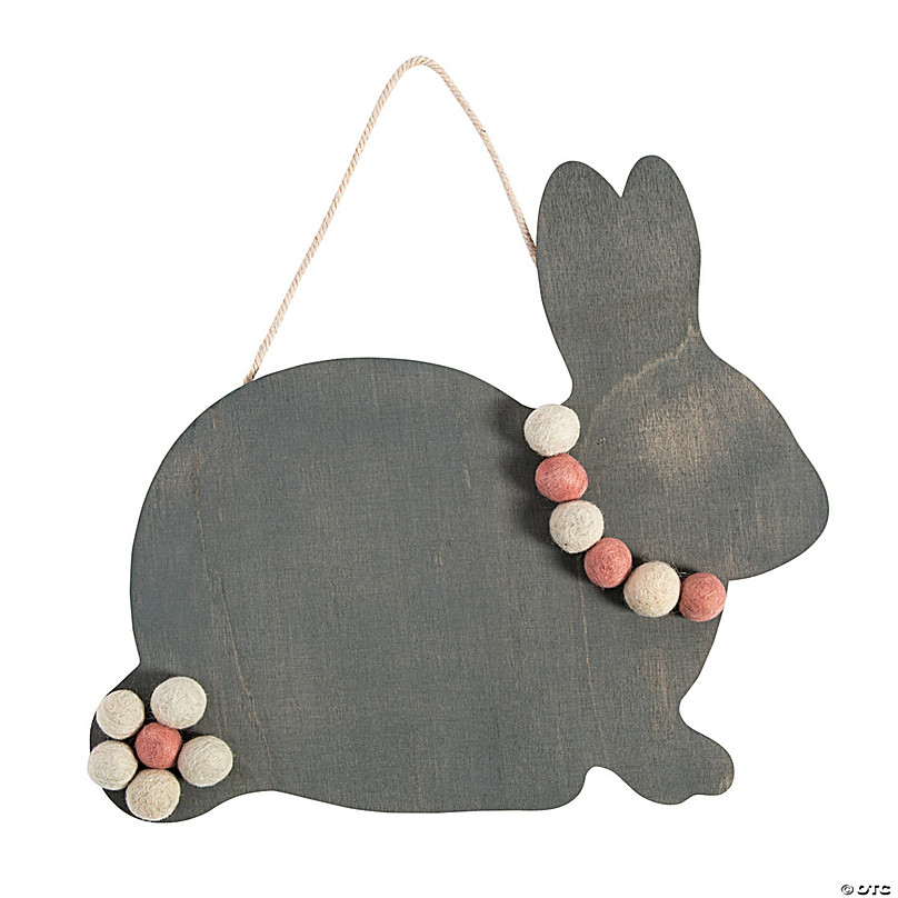UNPAINTED Giant Rabbit Sign DIY Craft Bunny Easter Wonderland Animal Farm