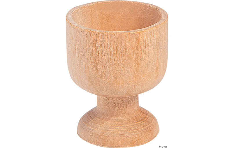 Diy Unfinished Wood Egg Cups Oriental Trading