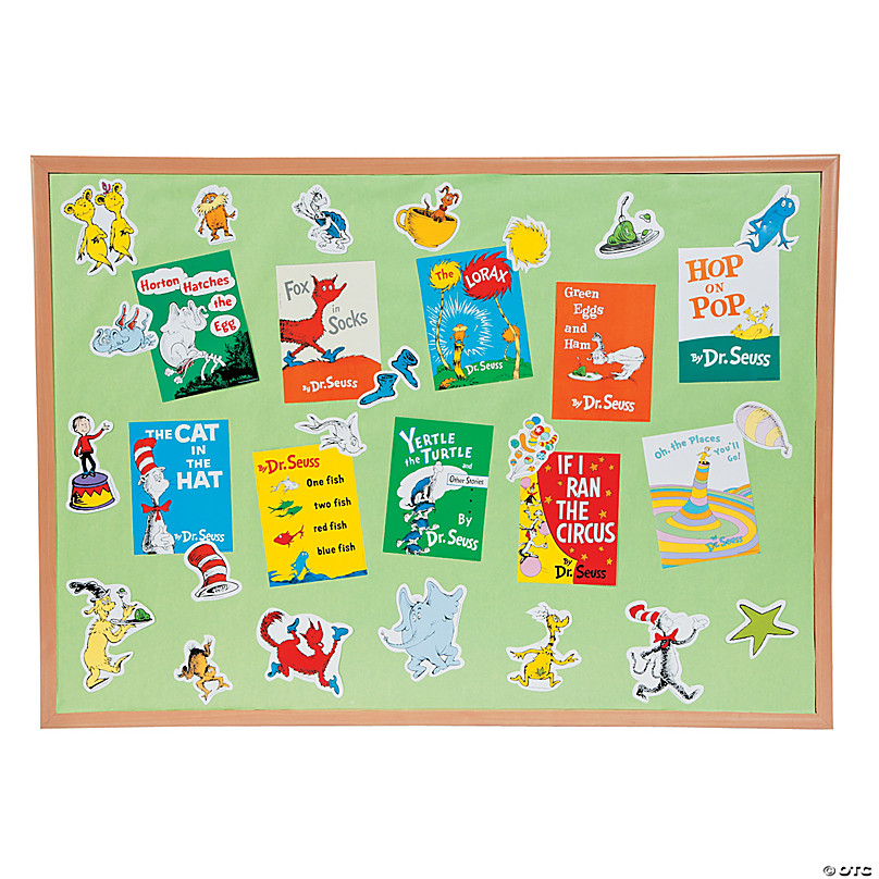 Dr Seuss Classroom Door And Bulletin Board Decor Kits Sets Teacher Supplies Kids 
