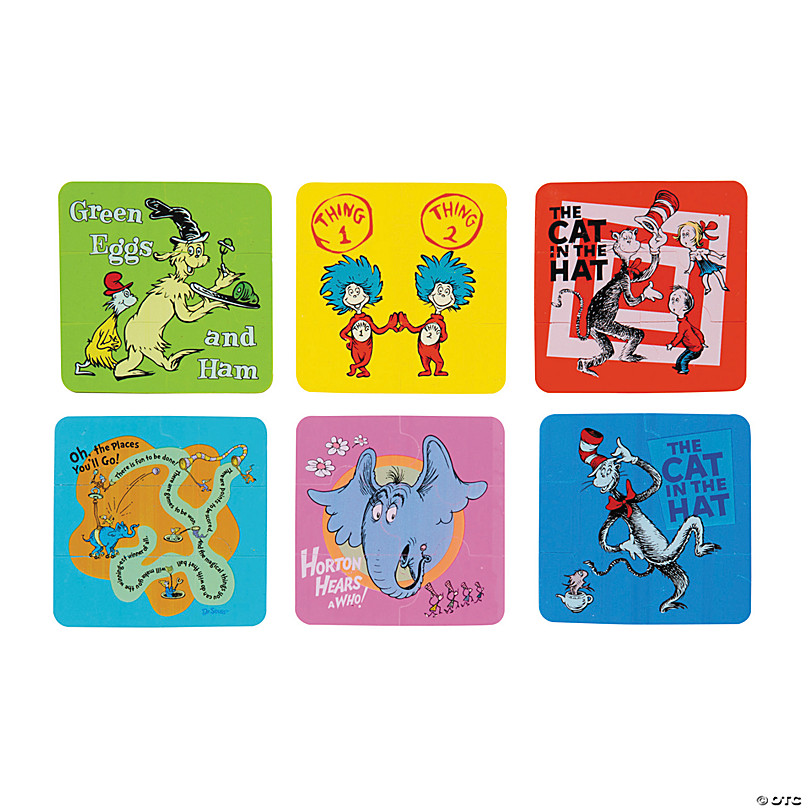 Dr Seuss™ 24-piece Jigsaw Puzzles The Cat in the Hat w 