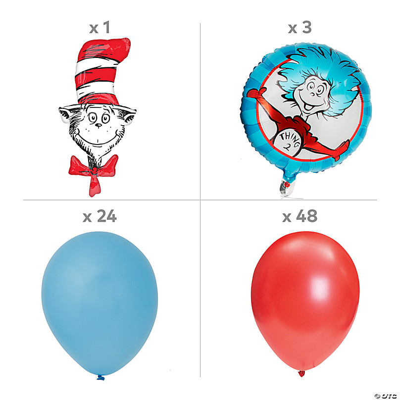 Dr. Seuss™ The Cat in the Hat™ Balloon Garland Kit - 102 Pc.