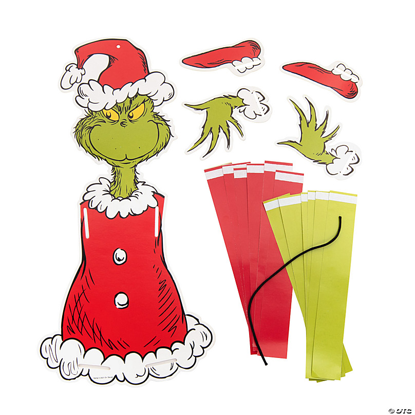 Grinch Heart Glitter Paper Straws How the Grinch Stole 