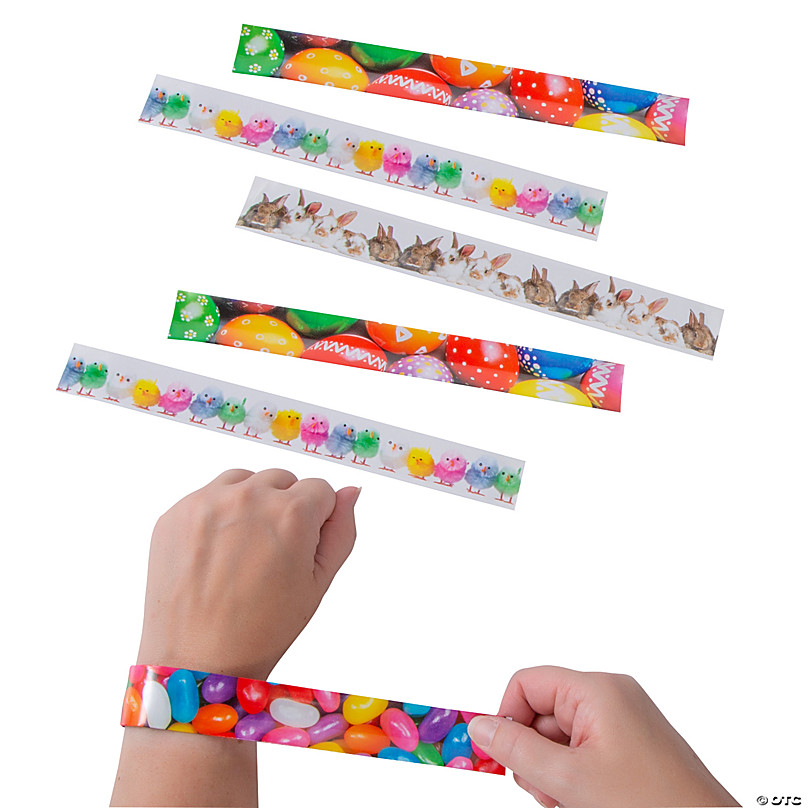Fun Express Plastic Beaded Rainbow Heart Bracelets - Easter & Novelty  Jewelry Set (1 Dozen)