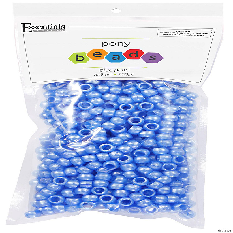 Round Plastic Beads Transparent Bright Blue Beads Shiny - Temu