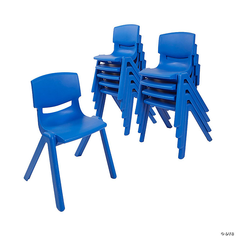 5 Plastic Stool Kids Children Stacking Stools for Classroom Round Seat  Stackable