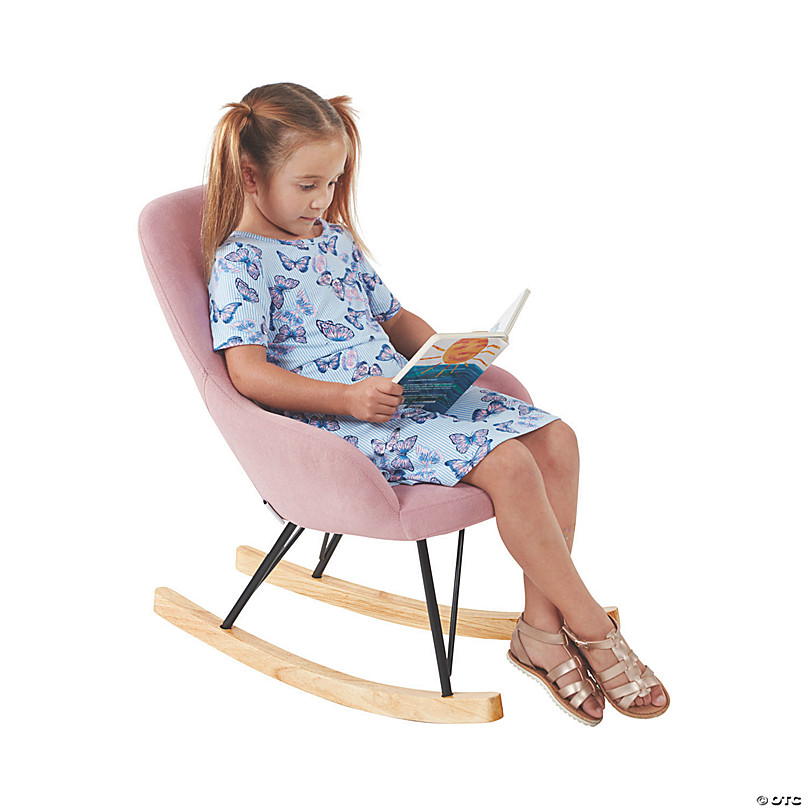 Ecr4kids Children S Modern Rocking, Child Upholstered Rocking Chair