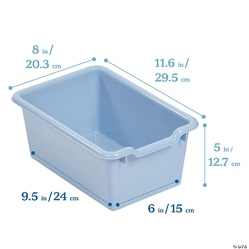 Clear Medium Locking Storage Bins with Lids