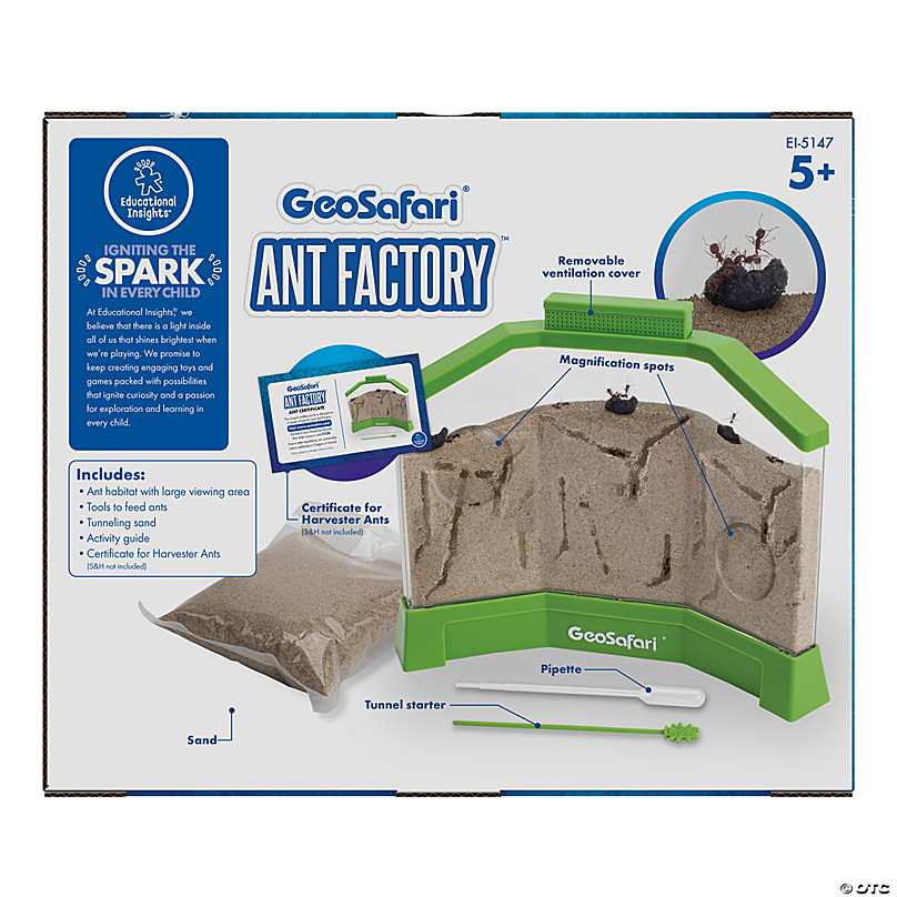 Educational Insights GeoSafari Ant Factory