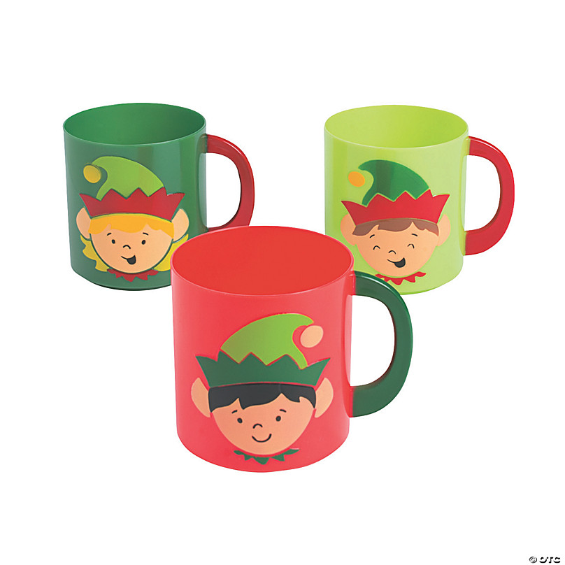 Hot Sell BPA Free Elk Christmas Mugs Kids Cute Gift Scarf Decoration  Plastic Cups with Lids and Straw Tumbler Cups - China Cute Cups and Summer  Cup price