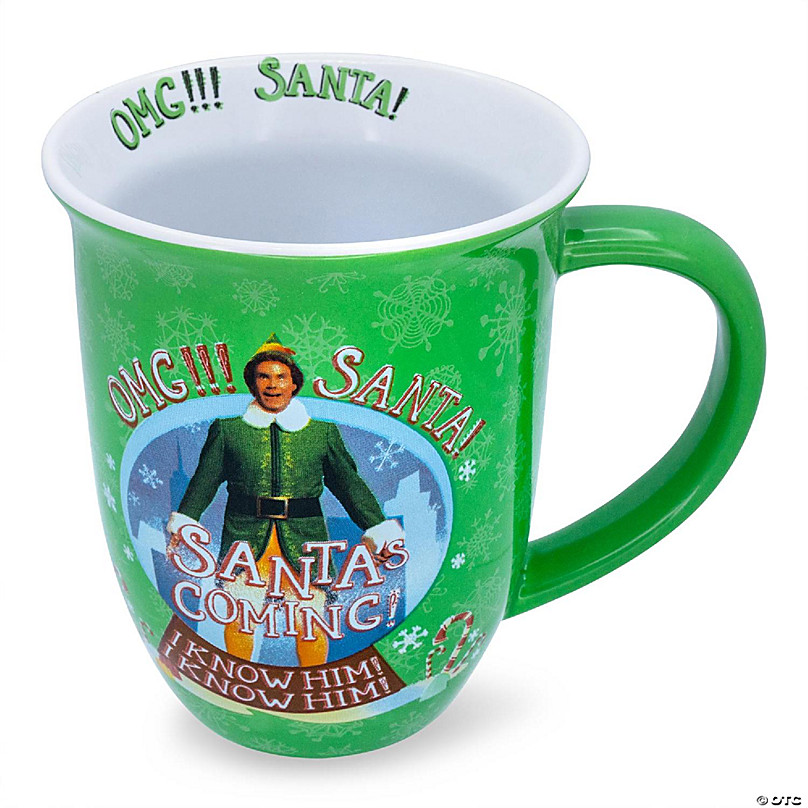 Elf Buddy the Elf 18 oz. Ceramic Travel Mug with Handle