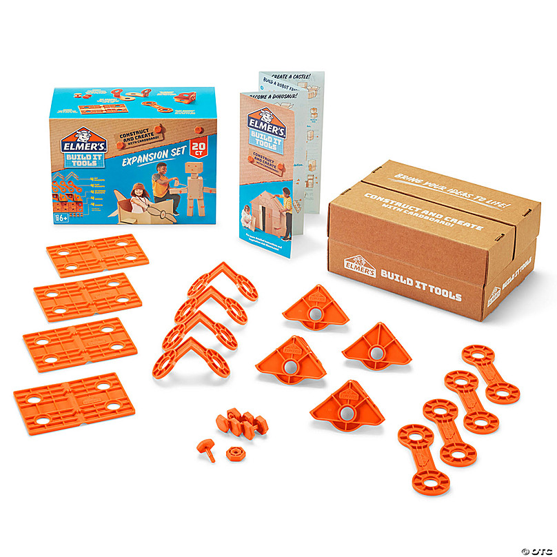 Elmer's Build It - Expansion Set, 20 Pieces