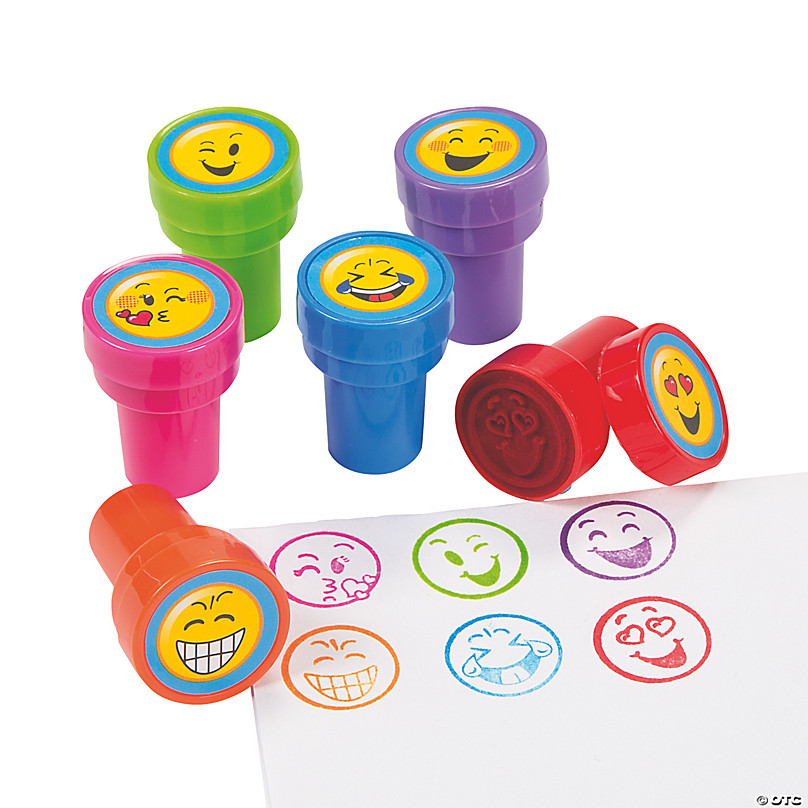 Rubber Stamps Fun Face & Small Family Fun Mini Stamps