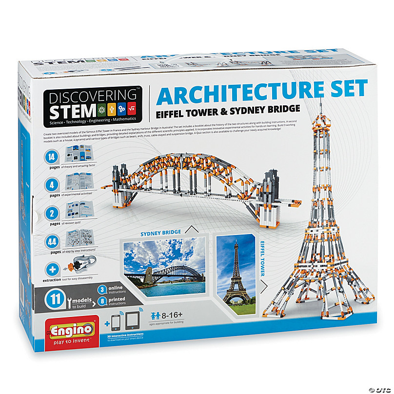 MindWare Art-chitect Home Model Building for Kids – 3D Architectural Design  Kit for Kids Ages 8 and Up – Learn The Basics of Architecture As You