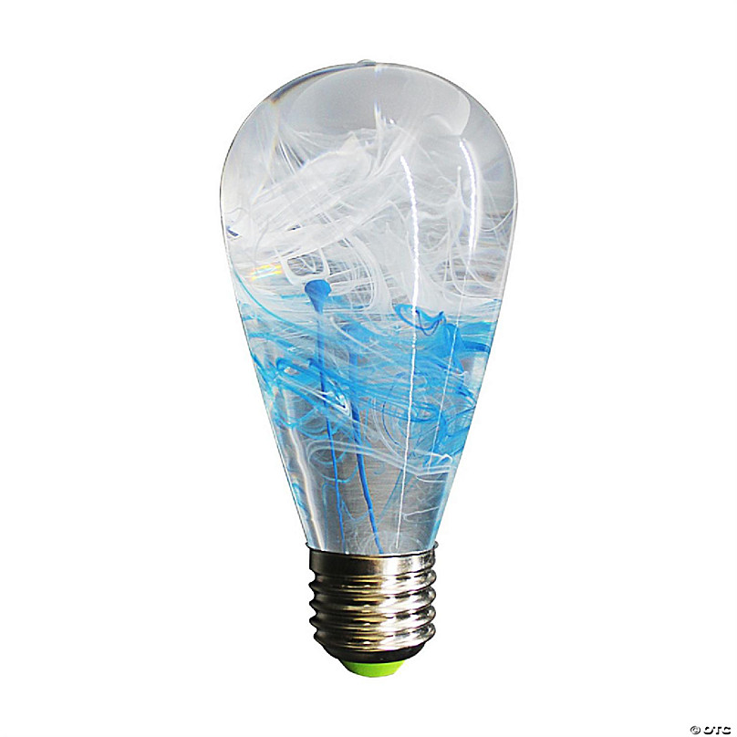 EP LIGHT Handcrafted Resin Blue Drop Light Bulbs