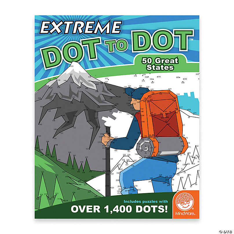 MindWare Extreme Dot to Dot World of Dots: Ocean - Ages 8+