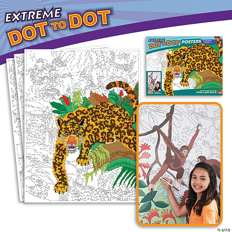 MindWare Extreme Dot to Dot (Endangered Animals)